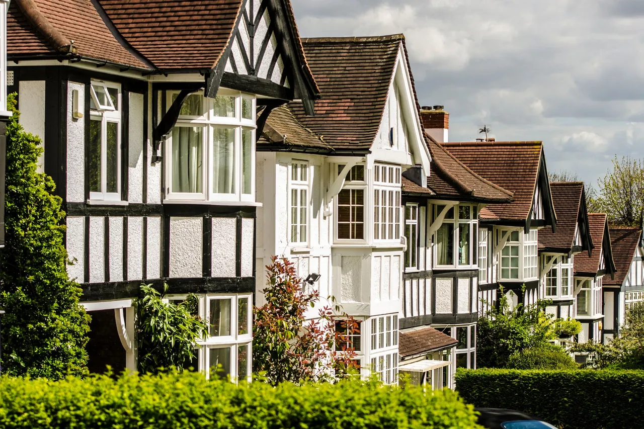 Row of period houses of the type home buyers in Essex often ask us to survey for asbestos