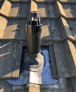 Asbestos Flue Pipe Replacement completed by Abee Asbestos