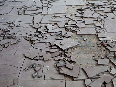 Asbestos Floor Tile Removal Services In London