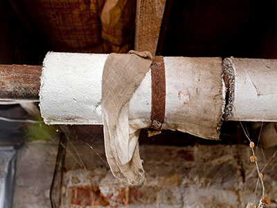 Asbestos Pipe Lagging Also Known As Thermal Insulation