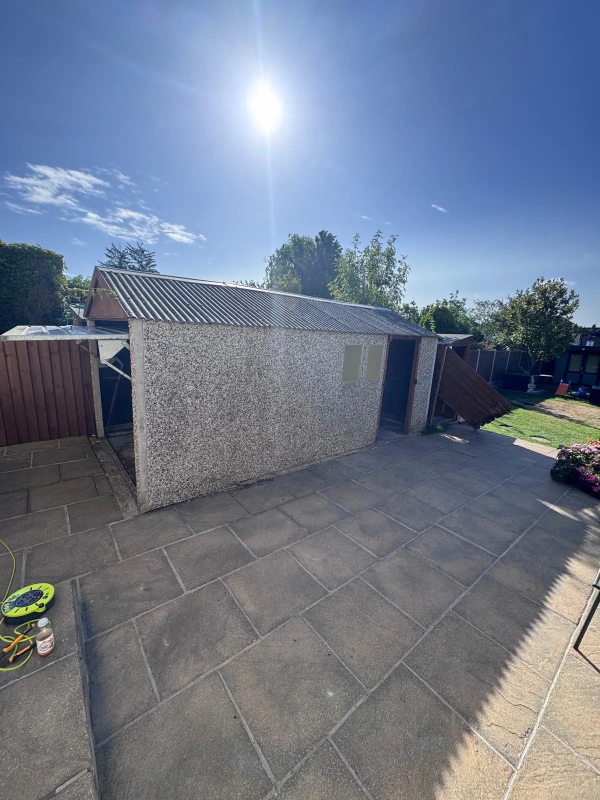 Asbestos-Garage-Removal-Chelmsford-Before